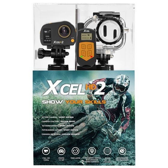 Xcel HD2 Sport Edition Camera - Zwart