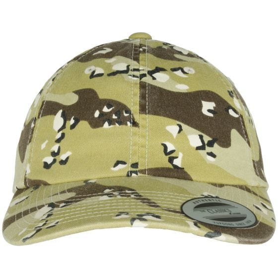 YP Low Profile Camo Washed Pet - Zeskleurig Desert Camo