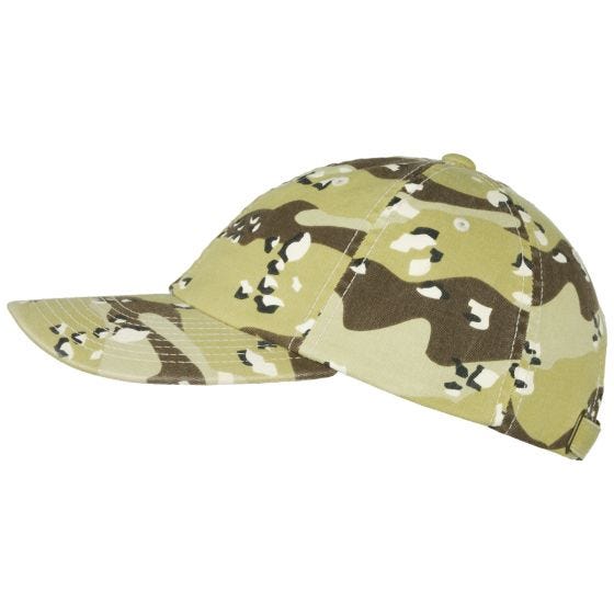 YP Low Profile Camo Washed Pet - Zeskleurig Desert Camo