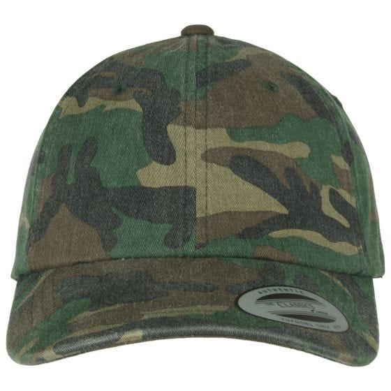 YP Low Profile Camo Washed Pet Gebleekt Bos