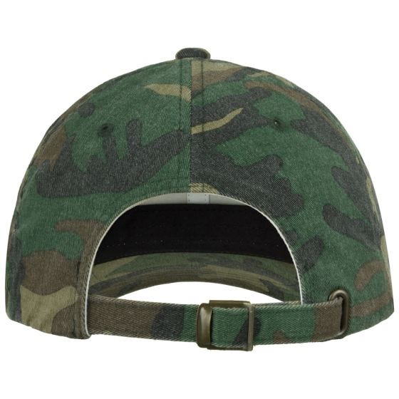 YP Low Profile Camo Washed Pet Gebleekt Bos