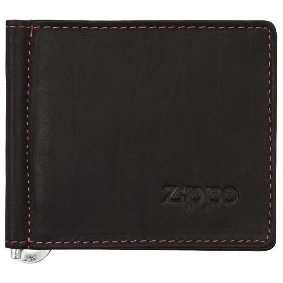 Zippo Money Clip Tweevoudige portemonnee - Mocha