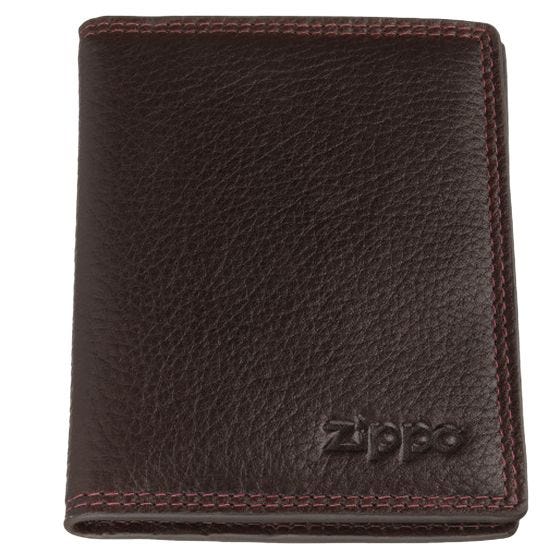 Zippo Credit Card Tweevoudige portemonnee - Bruin