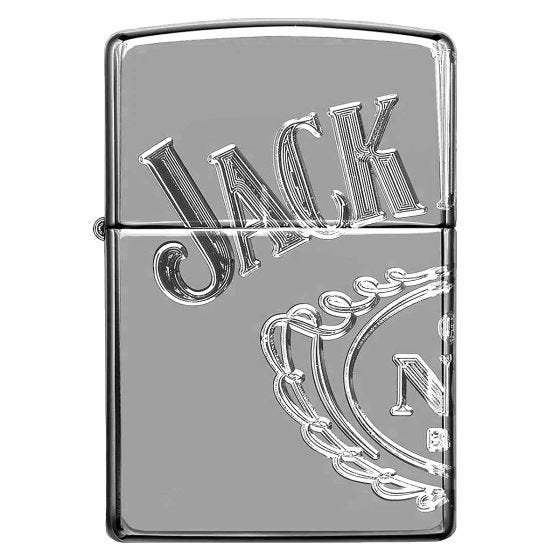 Zippo Jack Daniel's Armor Aansteker - Black Ice