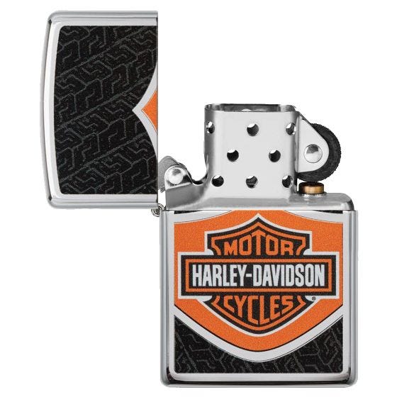 Zippo Harley Davidson Aansteker - High Polish Chrome