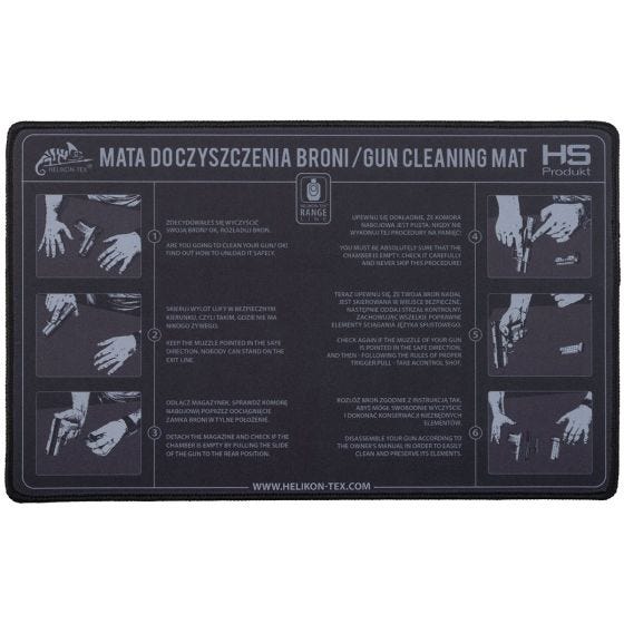 Helikon Pistoolreinigingsmat - Zwart