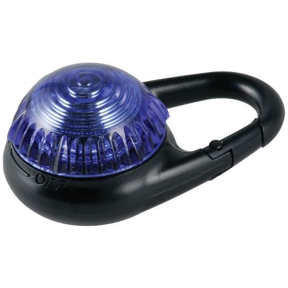 Adventure Lights Guardian Tag-It Clip-on-lamp - Lichtblauw