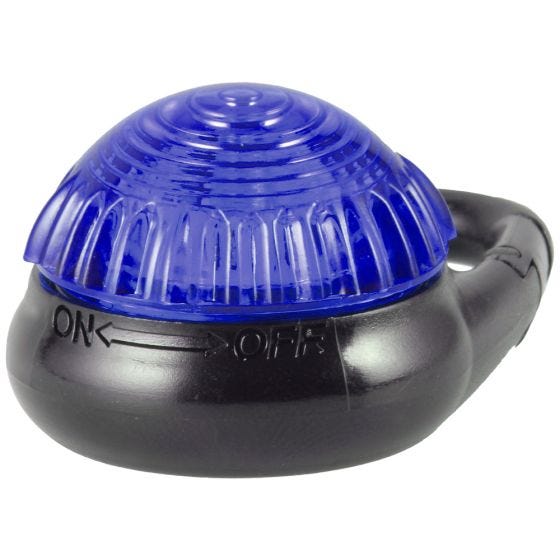 Adventure Lights Guardian Tag-It Clip-on-lamp - Lichtblauw