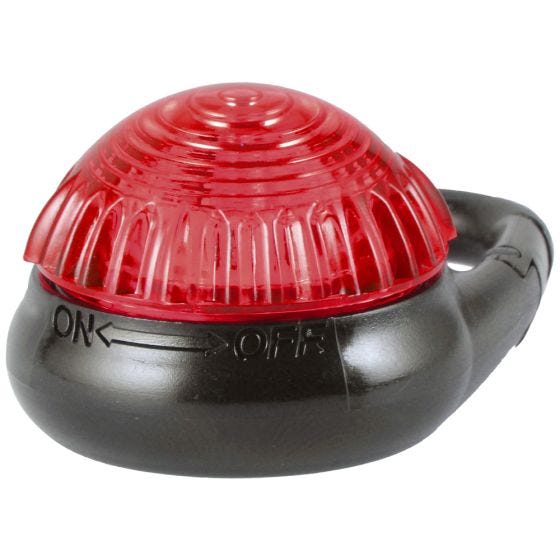 Adventure Lights Guardian Tag-It Clip-on-lamp - Rood