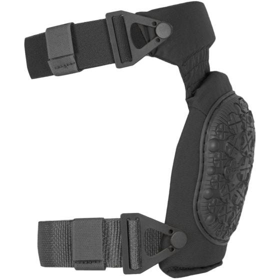Alta Industries AltaCONTOUR 360 AltaLOK Vibram Cap Kniebeschermers - Zwart