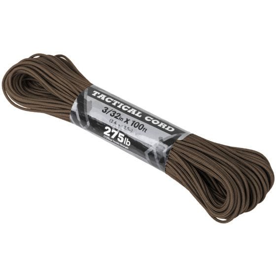 Atwood Rope 275 Tactisch Koord 100 ft Bruin