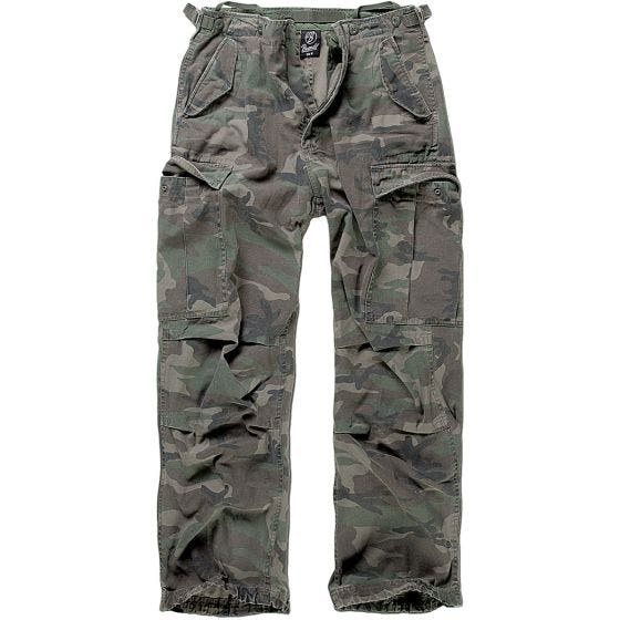 Brandit M-65 Vintage Broek - Woodland