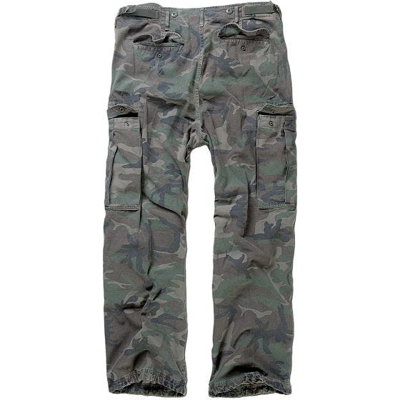 Brandit M-65 Vintage Broek - Woodland