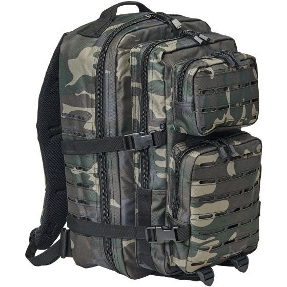 Brandit US Cooper Lasercut Grote Rugzak - Dark Camo