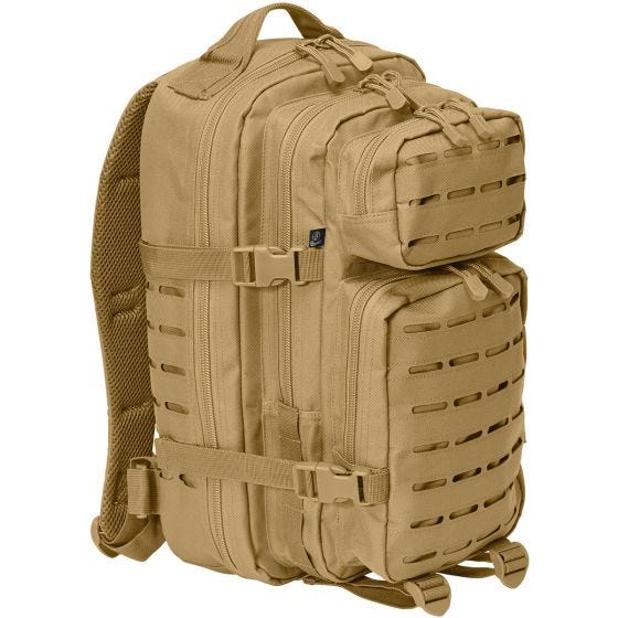 Brandit US Cooper Lasercut Middelgrote Rugzak - Camel