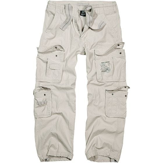 Brandit Pure Vintage Broek - Old White