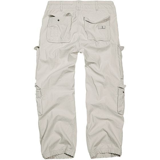 Brandit Pure Vintage Broek - Old White