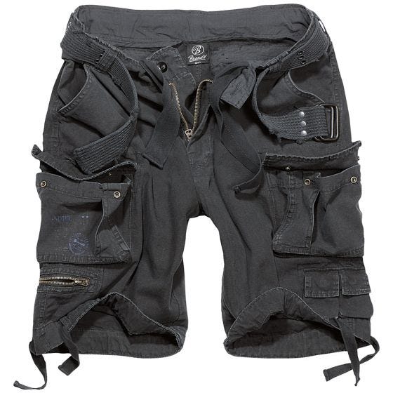 Brandit Savage Vintage Short - Zwart