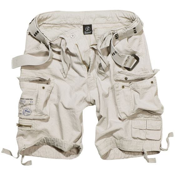 Brandit Savage Vintage Short - Old White