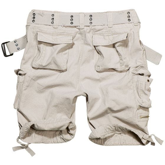 Brandit Savage Vintage Short - Old White