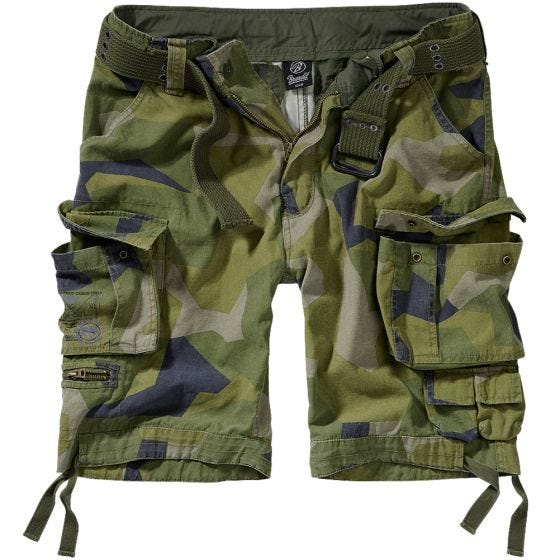 Brandit Savage Vintage Short - Swedish M90 Camo