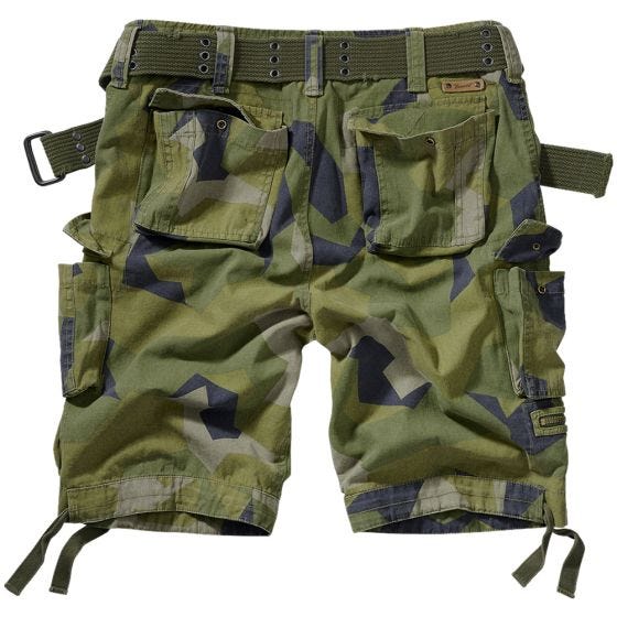 Brandit Savage Vintage Short - Swedish M90 Camo