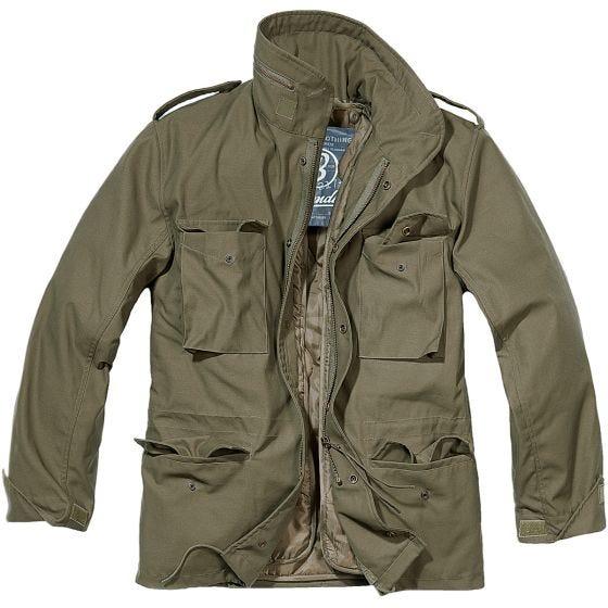 Brandit M-65 Classic Jack - Olijf