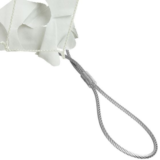 CamoSystems Shade Sail Broadleaf 4x5 Net - Wit