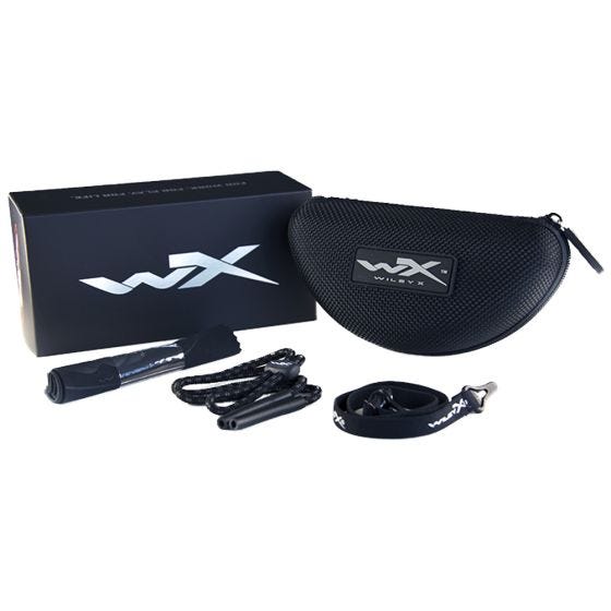 Wiley X WX Boss Standaard brillen - Helder Glazen / Gloss Black Montuur