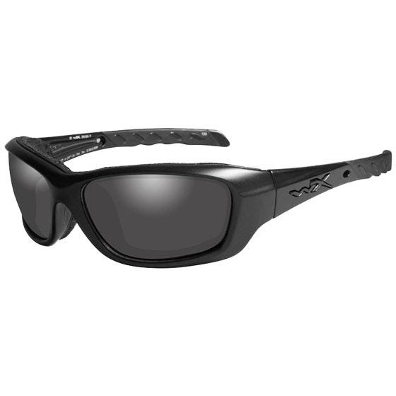 Wiley X WX Gravity Standaard brillen - Smoke Grey Glazen / Black Ops Matte Black Montuur