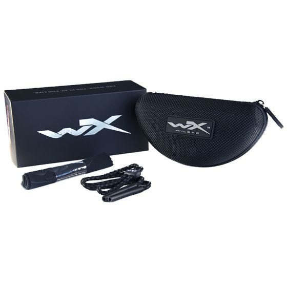 Wiley X WX Valor Standaard brillen - Black Ops Smoke Grey Glazen / Matte Black Montuur