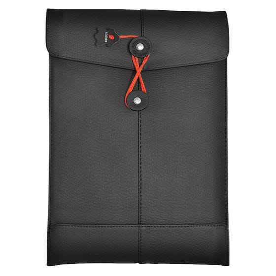 Civilian Manila 11 MacBook Air 11" Lederen Hoes - Zwart
