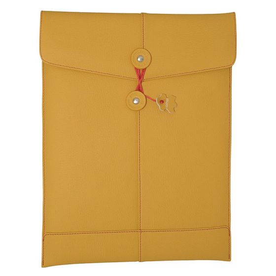 Civilian Manila 11 MacBook Air 11" Lederen Hoes - Mango