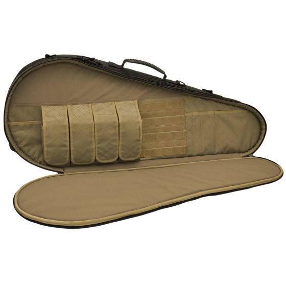 Civilian Dropshop Wapenhoes Met Wattering in Racketpatroon - Zwart
