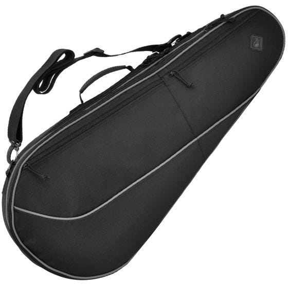Civilian Dropshop Wapenhoes Met Wattering in Racketpatroon - Zwart