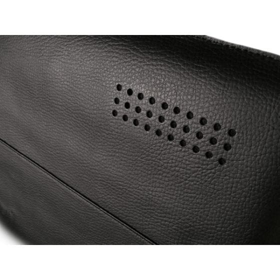 Civilian Pro Manila-15 MacBook Pro 15" Lederen Laptophoes - Zwart