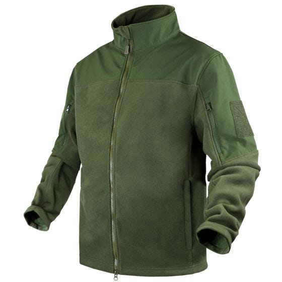 Condor Bravo Fleece Jack - Olive Drab