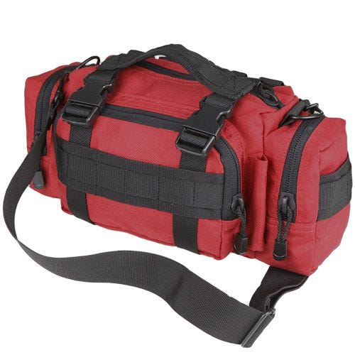 Condor Uitzendingszak Modulaire Stijl - Rood