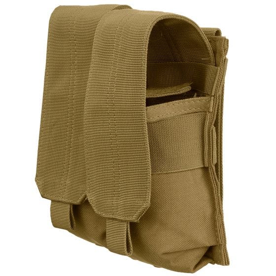 Condor M4/M16 MOLLE Dubbele Magazijnbuidel - Coyote Brown