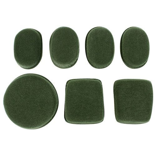 Condor II Helmopzetstukken Set van Zeven - Olive Drab