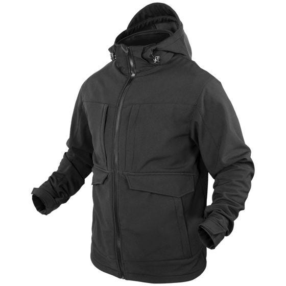 Condor Overcast Softshell Parka - Zwart