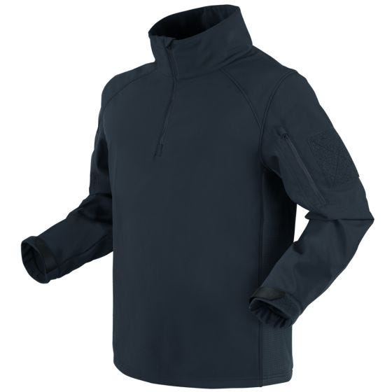 Condor Patrol Softshell Jack met Kwartrits - Navy Blue