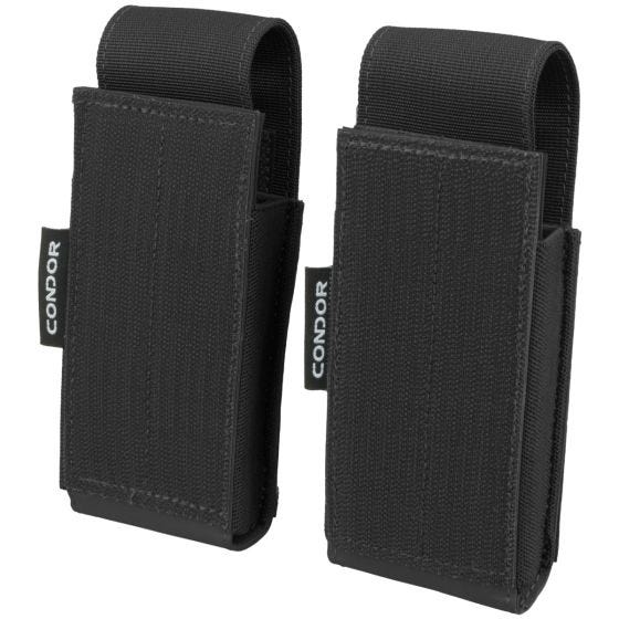 Condor QD Pistoolmagbuidel Verpakking met Twee Stuks - Zwart