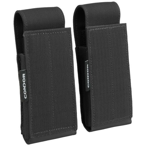 Condor QD Pistoolmagbuidel Verpakking met Twee Stuks - Zwart