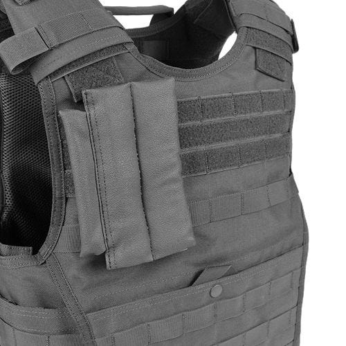 Condor Shock Stop Schietbescherming MOLLE - Zwart