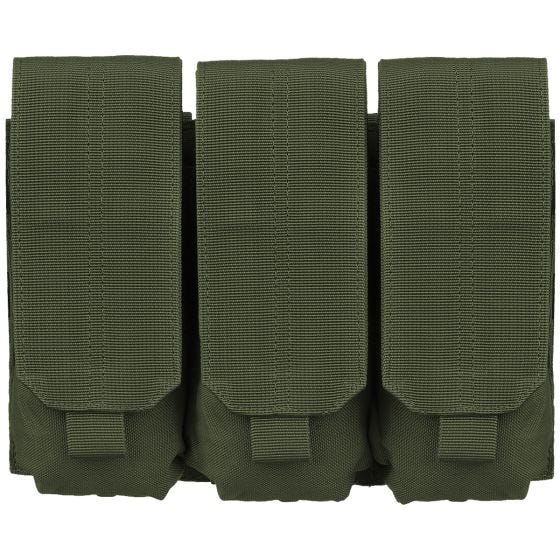 Condor M4/M16 MOLLE Drievoudige Patroonbuidel - Olive Drab