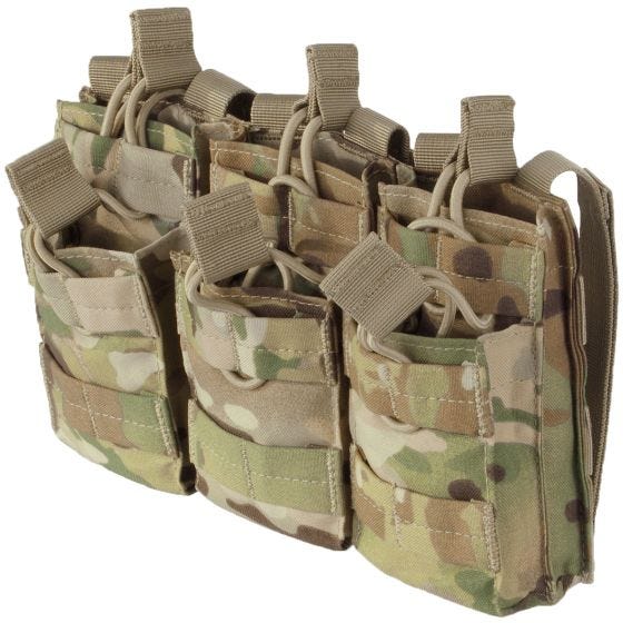 Condor Triple Stacker M4/M16 Magazijnbuidel - MultiCam