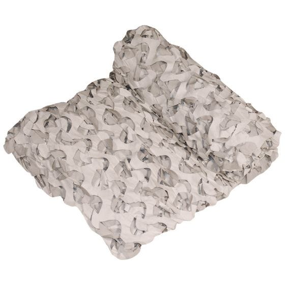 Camosystems Crazy Camo Net 6x2,4 m - Wit/Lichtgrijs
