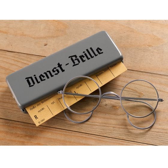 Mil-Tec Dienst-Brille Standaard Brillen met Metalen Koffer