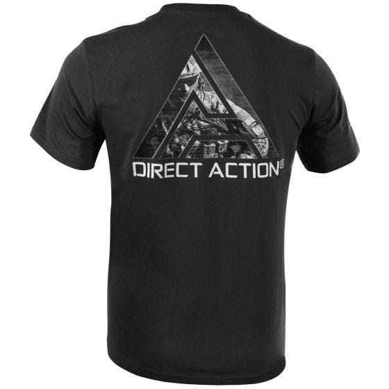 Direct Action Logo D.A. 3 T-shirt - Zwart
